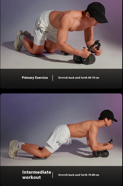 Automatic Rebound Ab Wheel